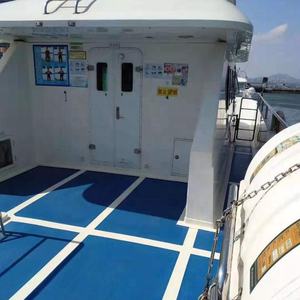 Catamarán de Pasajeros de <span class=keywords><strong>Segunda</strong></span> <span class=keywords><strong>Mano</strong></span> de 27m y 74 Asientos, Fabricado en Fibra de Vidrio, en Venta - Product Image 4