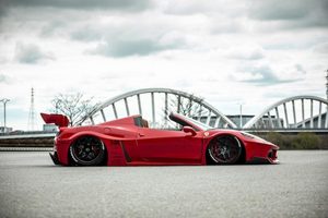 Kit Diffusore Anteriore e Posteriore in Fibra di Vetro Stile LB per Ferrari 458 Wide Body, Miglioramento Estetico, Finitura Superficiale Durevole, Montaggio OEM - Product Image 6