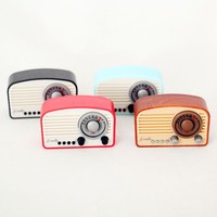 Casa de muñecas BJD, miniatura de radio clásica retro, modelo de simulación, 8 puntos, 6 puntos, ob11gsc, artesanía de plástico