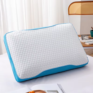 Orthopedic <strong>Memory</strong> <strong>Foam</strong> <strong>Pillow</strong> Ergonomic Cervical Neck Support Removable Cover Solid Wave Bamboo Bed <strong>Memory</strong> <strong>Foam</strong> <strong>Pillows</strong> - Product Image 2