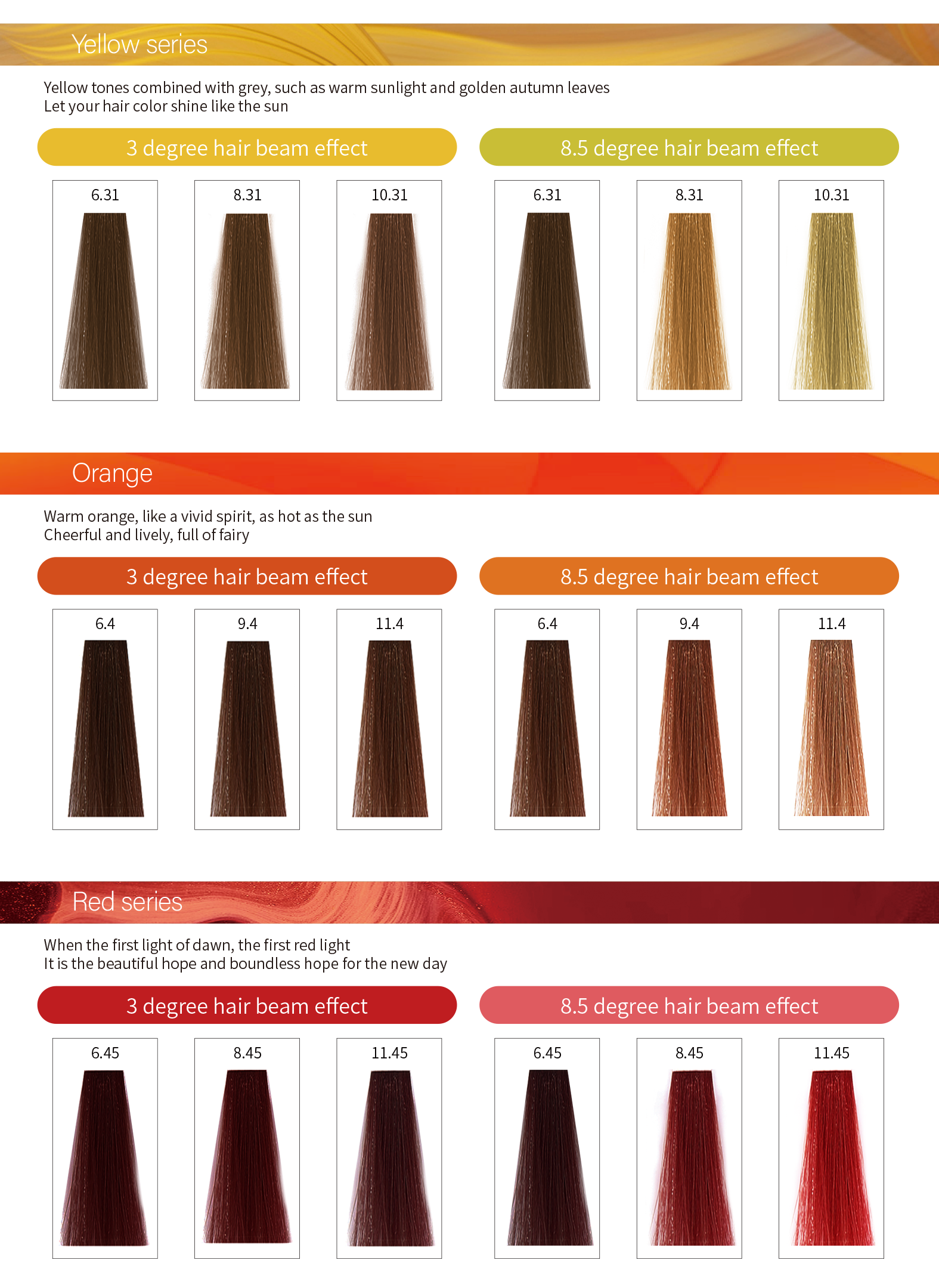 For more colors, please inquire