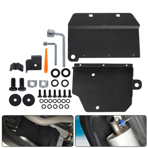 Ford 2022-2025 Garde-boue arrière gauche en alliage d'aluminium Protection du châssis LKT262-BK - Product Image 4