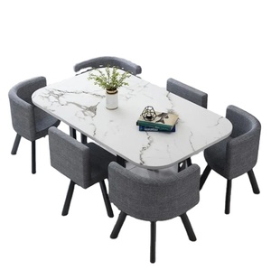 Juego de <span class=keywords><strong>mesa</strong></span> y sillas de <span class=keywords><strong>comedor</strong></span> moderno extensible para 10 personas, con <span class=keywords><strong>espacio</strong></span> ocultable para ahorrar <span class=keywords><strong>espacio</strong></span>, juego de <span class=keywords><strong>mesa</strong></span> y sillas para 4, 6 u 8 personas. - Product Image 5