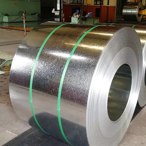 Bobina de Acero Galvanizado por Inmersión en Caliente de 0.5 mm a 1.0 mm Z81 Z120, Lámina Regular Sin Aceite para Fabricación de Tuberías - Product Image 1