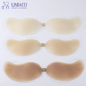 Sujetador sin tirantes reutilizable de silicona 100% en forma de <span class=keywords><strong>mango</strong></span>, sexy, sin aros, para verano, disponible en varios colores y tallas - Product Image 4