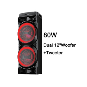 Altavoz Bluetooth de Fábrica, Karaoke, Doble Altavoz Activo de 12 Pulgadas, USB, con Luces LED, para Fiestas, con Micrófono - Product Image 2