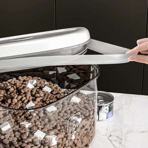 Vacuum Grain Storage Large-Capacity Moisture-Dust-Proof Plastic Storage Barrel and Pet Food <b>Box</b> Household Rice Bucket - Product Image 3