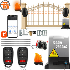 1200W Tuya App Từ Xa Trượt Cổng Động Cơ 2000Kg Công Suất 4M 12Mm Giá Cảm Biến Hồng Ngoại Ánh Sáng Hiện Đại Cho Cộng Đồng Cổng - Product Image 1