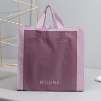 Sac fourre-tout en plastique avec deux poignées, design exclusif pour les grands magasins, logo personnalisé, sacs de shopping sur mesure