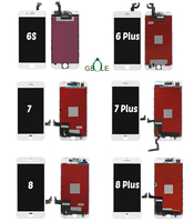 Pengganti Rakitan Digitizer Layar Sentuh LCD Baru untuk Penggunaan iPhone Seri 6/7/8 Plus