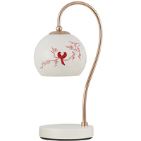 Lampe chauffe-bougie moderne avec minuterie, intensité réglable et hauteur ajustable pour anniversaire ou décoration de maison neuve