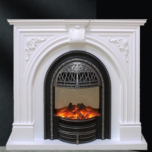 Chimenea Eléctrica Integrada Europea con Llama Simulada para Decoración <span class=keywords><strong>de</strong></span> Sala <span class=keywords><strong>de</strong></span> Estar y Calefacción del Hogar - Product Image 1