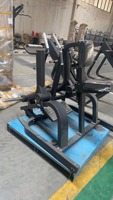 Formation commerciale Body Building Inclinaison Niveau Rameur Plaque Chargée Z964 Assis Row Machine Équipement De Gymnastique