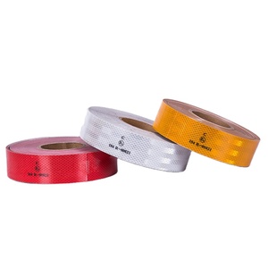Nastro riflettente riflettente adesivo di sicurezza riflettente rosso nastro riflettente personalizzato - Product Image 1
