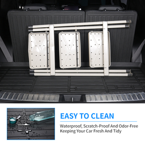 Set Completo di Tappetini Auto in Gomma TPE 3D per Sedili Posteriori, Bagagliaio e Pavimento per <span class=keywords><strong>Subaru</strong></span> <span class=keywords><strong>Crosstrek</strong></span> 2024- - Product Image 6