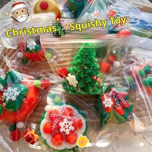 Juguetes Blandos de Navidad de TPR de Alta Calidad al por Mayor, Squishy Kawaii Taba, Juguete Blando con Forma de Pata de Gato, Listo para Enviar - Product Image 1