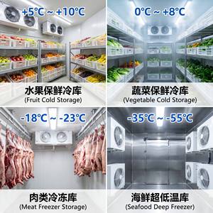 Large Capacity 500T Cold Room Warehouse Commercial <strong>Refrigeration</strong> <strong>for</strong> <strong>Fruit</strong> <strong>and</strong> <strong>Vegetable</strong> Storage - Product Image 4