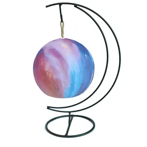 Offre Spéciale 8 couleurs claires lune lampe boule lumière Lampara Luna dessus de table de décoration intérieure extérieure maison chambre, cadeaux de fête