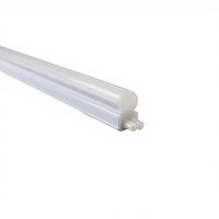 Tube lumineux intégré T5-0402 pour PC, connectable en série, bande LED longue à rainures sombres pour usage intérieur, certifié ROHS