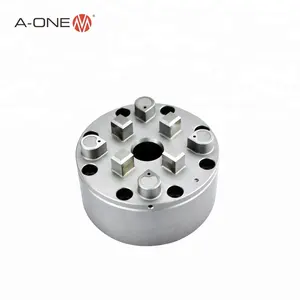 A-ONE Hệ Thống 3R Jig Chính Xác Thép Không Gỉ 4 Hàm Không Khí Chuck Cho CNC EDM Sử Dụng 3A-100061