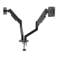 Supports de bureau à écran PC Offre Spéciale réglables Support double double moniteur 32 pouces Angle d'inclinaison maximal 90 degrés Nouveau et en stock