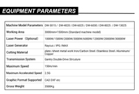 Routeur CNC à fibre laser multi-spécifications 3000W 4000W 5000W avec refroidissement par eau et chargement automatisé pour le bois et le métal