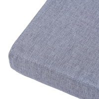 Coussin carré respirant en mousse à mémoire de forme avec maille anti-acariens, fermeté moyenne, pour chaise de bureau, voiture, utilisation multi-scènes