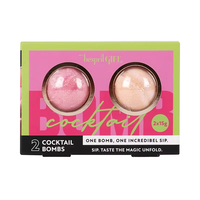 Bolas de Cóctel Comestibles Sin Alcohol para Bebidas, Personalizadas en Forma de Corazón y Flor, con Brillo, Mezcla de Cócteles, Set de Regalo