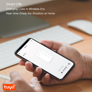 Tuya-alarma inteligente para el hogar, Sensor de puerta y ventana con <span class=keywords><strong>Wifi</strong></span>, <span class=keywords><strong>Detector</strong></span> de <span class=keywords><strong>apertura</strong></span>/cierre con notificación por aplicación - Product Image 3