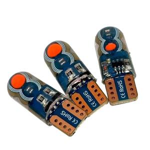 <span class=keywords><strong>Ampoule</strong></span> <span class=keywords><strong>LED</strong></span> T10 pour voiture W5W 194 168 en gel de silice avec <span class=keywords><strong>effet</strong></span> <span class=keywords><strong>stroboscopique</strong></span> pour éclairage intérieur automobile - Product Image 2