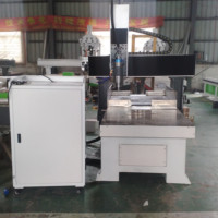 Máquina de grabado profesional de aluminio cnc, enrutador de metal, 4040, 6060