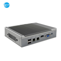 Mini PC industriel avec Intel HD Celeron J6412 DDR4 M.2 NVME SSD Linux Arm Fanless Mini AI Computer Stock Industrial I3