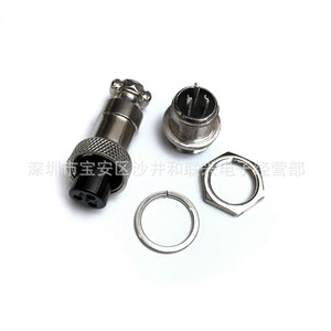 Conector de Aviación GX12 de 2, 3, 4 y 5 Pines, Adaptador de Aleación de Zinc para Conexión de Cables - Product Image 3