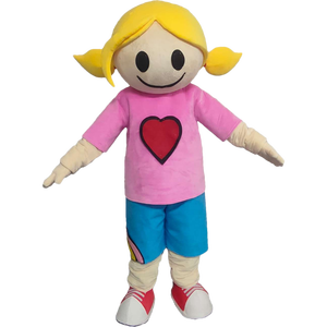 Navidad Rubio mascota chica <span class=keywords><strong>dibujos</strong></span> <span class=keywords><strong>animados</strong></span> mascota disfraces para fiesta escolar - Product Image 1