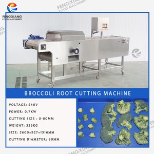 Línea de Procesamiento Automática de Coliflor y Brócoli de Acero Inoxidable con Motor, Máquina de Lavado y Corte de Vegetales de Alta Capacidad - Product Image 3