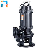 Pompe submersible pour eaux usées de 5 CV, usage marin, aspiration puissante, 220V/380V/440V en option, fonctionnement automatique