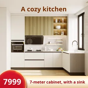 Juego de Muebles de Cocina Modernos Minimalistas Santopova con Electrodomésticos Integrados - Product Image 2