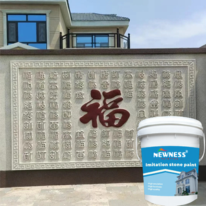 Water Based Manufacturer Natural Stone <b>Paint</b> Stucco <b>Paint</b> Exterior Use Natural Stone Effect <b>Paint</b> - Product Image 1