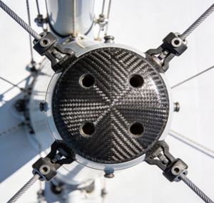 Tissu en fibre de carbone tricoté léger et résistant à l'abrasion 120 GSM pour accessoires de plein air pour garçons - Product Image 3