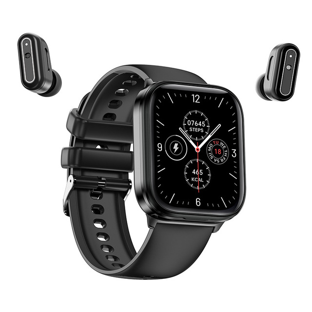2026 2 in 1 X9 Smartwatch Built-in Earphone Earbuds Tws App Control Smart Watches with Wireless Earbuds