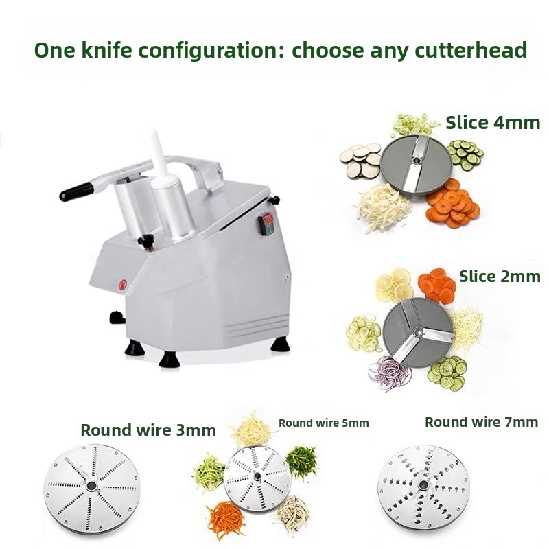 Commercial Kitchen Multifunctional Electric Fruit Vegetable Processor Home Use Onion Dicer Grater Cutter Machine Fruit Vegetable