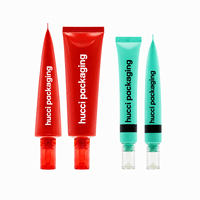 Tube cosmétique en plastique personnalisé D19 15ml-50ml pour emballage d'huile pour cuticules, sérum pour les yeux, essence avec embout compte-gouttes
