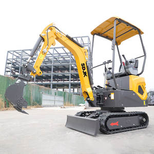 SDJK 1,2 Ton Mini Graafmachine 1 Ton 2 Ton Met Bak Kleine Graafmachine Landbouwgebruik Graafmachine Prijzen Hydraulische Graafmachine Onderdelen - Product Image 4