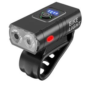 Dropshipping 자전거 빛 방수 USB 충전 LED 사이클링 조명 전면 램프 헤드 라이트 알루미늄 초경량 손전등