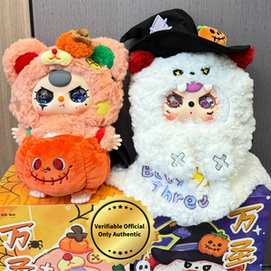 Authentic Stock Baby Three Year Old 400% Halloween Limited Edition Plush Blind <b>Box</b> Doll Creative Cute Doll Baby Three Girl Gift - Product Image 1