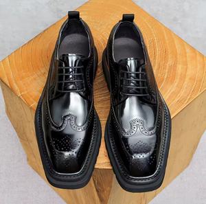 Zapatos de Cuero Genuino para Hombre, Cómodos, Antideslizantes, Estilo Casual, Transpirables, Impermeables y Ligeros - Product Image 3