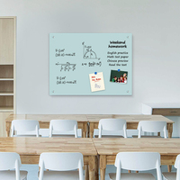 Offre Spéciale Grand Trempé Verre Écrit Tableau Blanc Challah Sublimation Mur Avis Verre Conseils