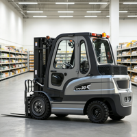 Chariot élévateur électrique à prix avantageux, 1,5 tonne, 2 tonnes, 3 tonnes, pour usage en usine et entrepôt, chariot élévateur à batterie au lithium à vendre