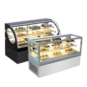 Vitrine à gâteaux commerciale, vitrine à gâteaux utilisée par les boulangeries et les supermarchés commerciaux - Product Image 1