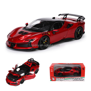 Bburago 1:24 <span class=keywords><strong>Ferrari</strong></span> SF90XX Stradale Auto Sportiva Modellino in Lega Pressofusa <span class=keywords><strong>Giocattolo</strong></span> Veicolo in Miniatura - Product Image 4